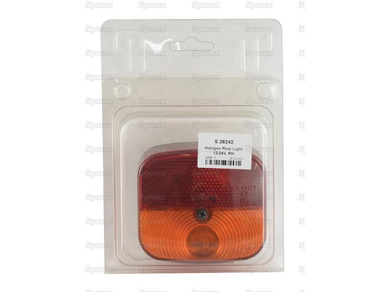Halogen Rear Light 12/24V, RH