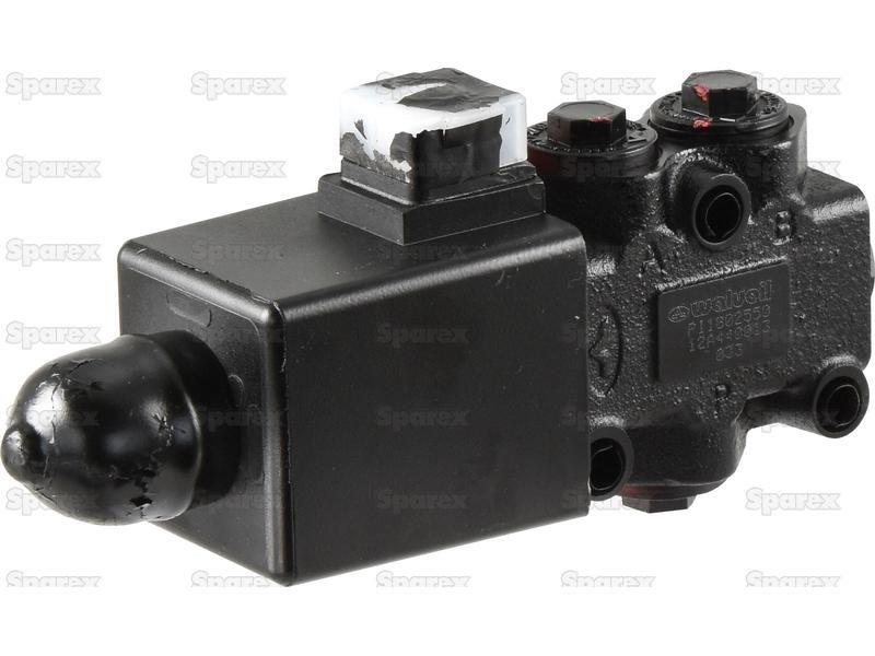 Hydraulic 3 Way solenoid Diverter Valve 1/2''BSP