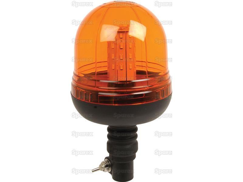 LED Beacon (Amber), Interference: Class 3, Flexible Pin, 12-24V