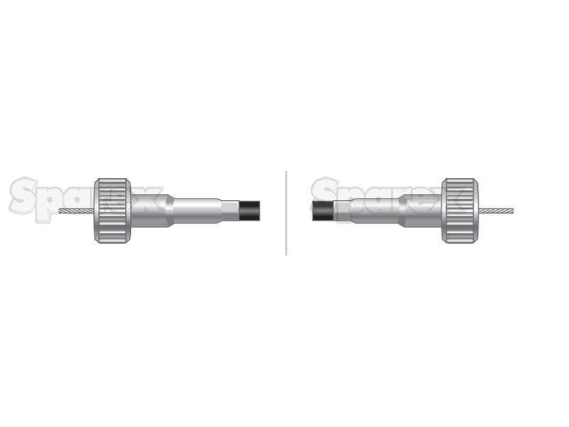 Drive Cable - Length: 1078mm, Outer cable length: 1065mm. for Fendt FARMER 309 LSA