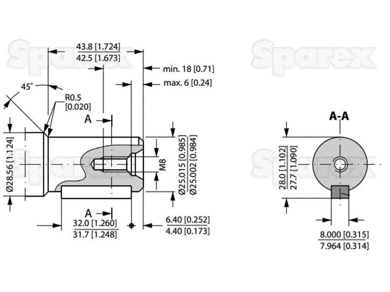 Orbital Hydraulic Motor Danfoss (11186705, 1510314, 1510614, OMP160, OMP1601510314)