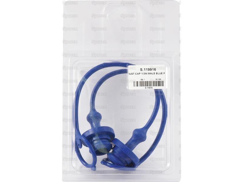 Dust Plug 1/2'' Blue Fits Female Coupling TM12L (2 pcs. Agripak) Faster S.p.A (TM12L)