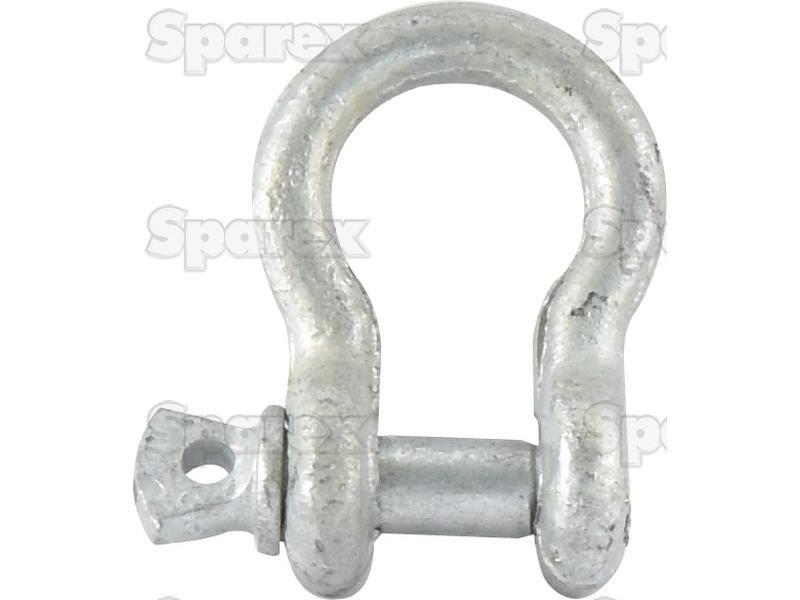 Bow Shackle, Pin Ø8mm, Size: 7mm (2 pcs. Agripak)