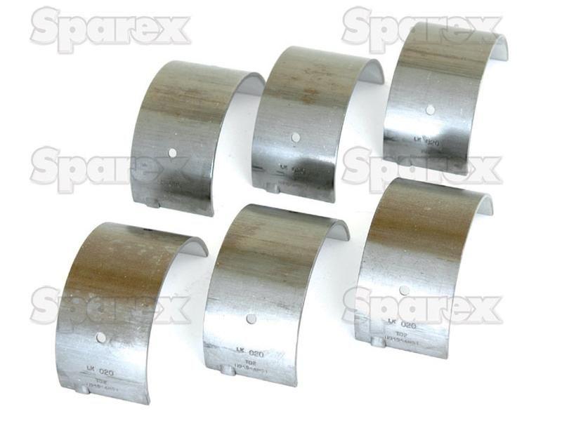 Main Bearing +0.020'' (0.50mm) (Set) for Massey Ferguson TO35 (TE20 Series)