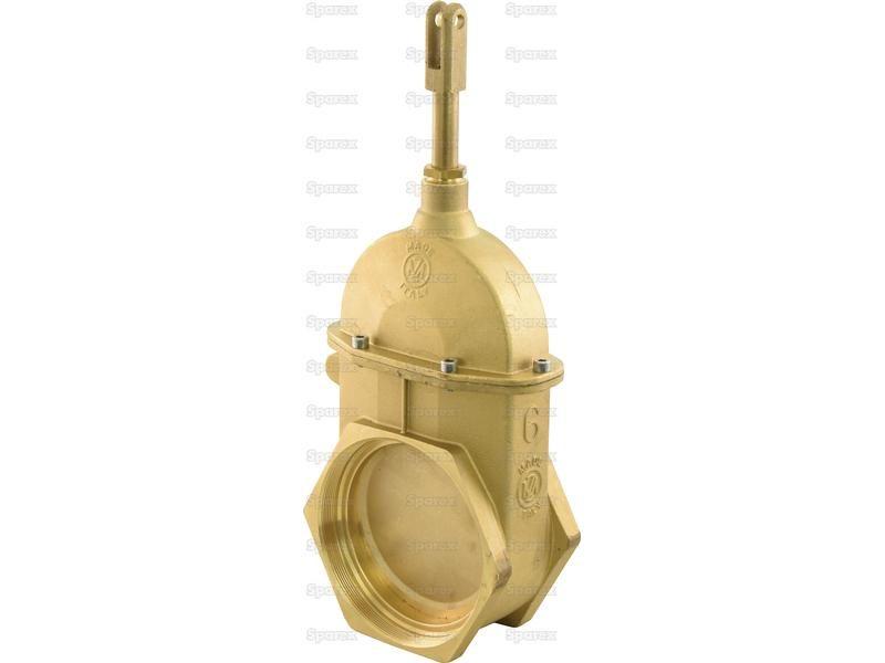Gate valve - Double threaded - Heavy duty 6''