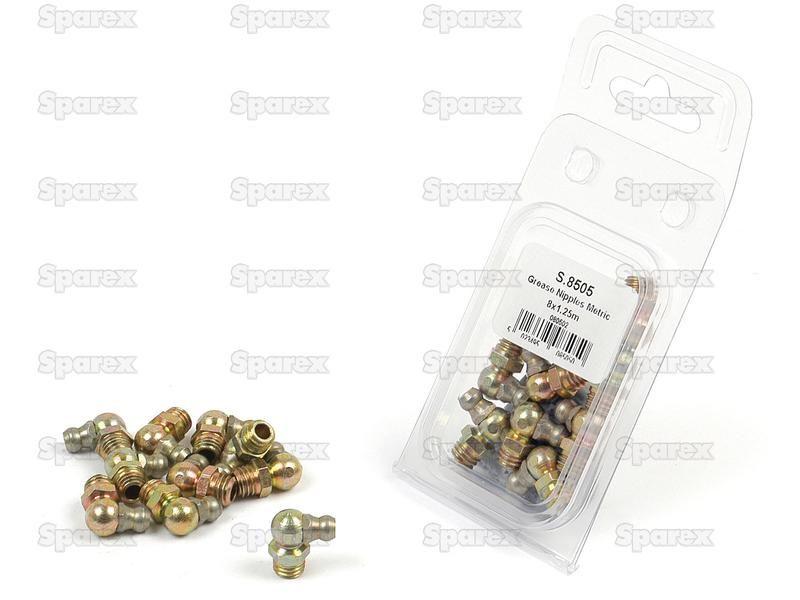 Grease Nipple - M8 (Agripak 10 pcs.)