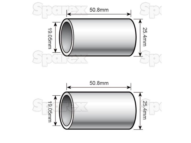 Top Link Conversion Bush (Cat. 2 to 1) (Agripak 2 pcs.)