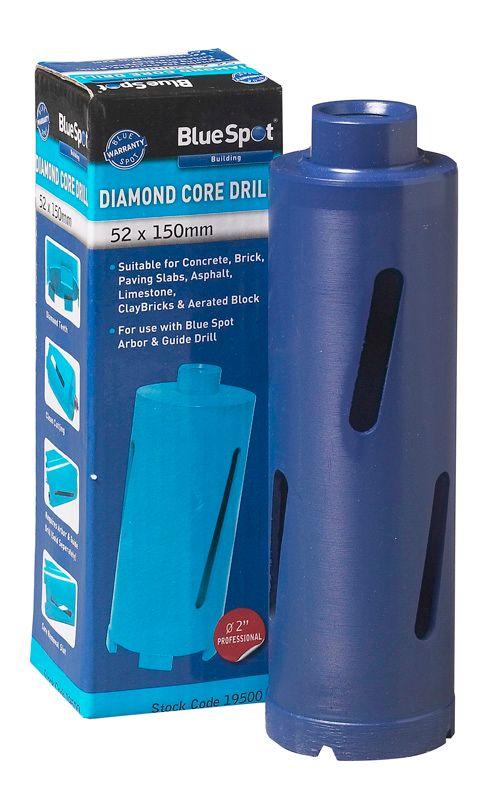 Blue Spot Tools 52 X 150mm Diamond Core Drill