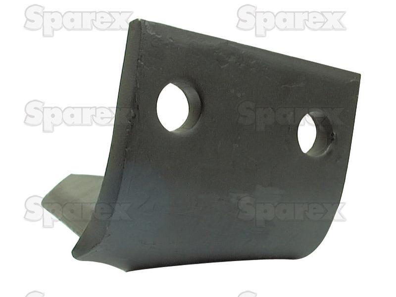 Power Harrow Blade 100x12x305mm RH. Hole centres: 60mm. Hole Ø 17mm. Replacement forMaschio. for Rau VARIOUS