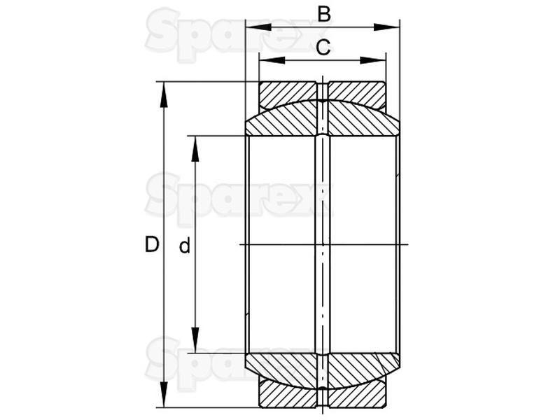 Hydraulic Cross Shaft Housing for Ford New Holland TL70 (TL Series)