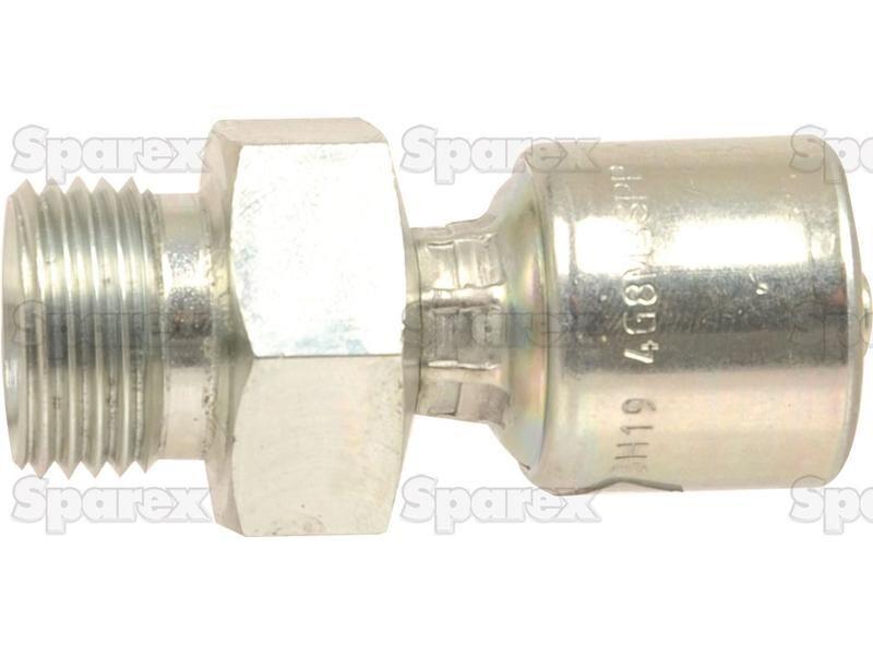 Gates BSP 60° Hose Insert 1/4'' x 1/2'''' Male Straight Gates (Belts) (4G8MBSPP)