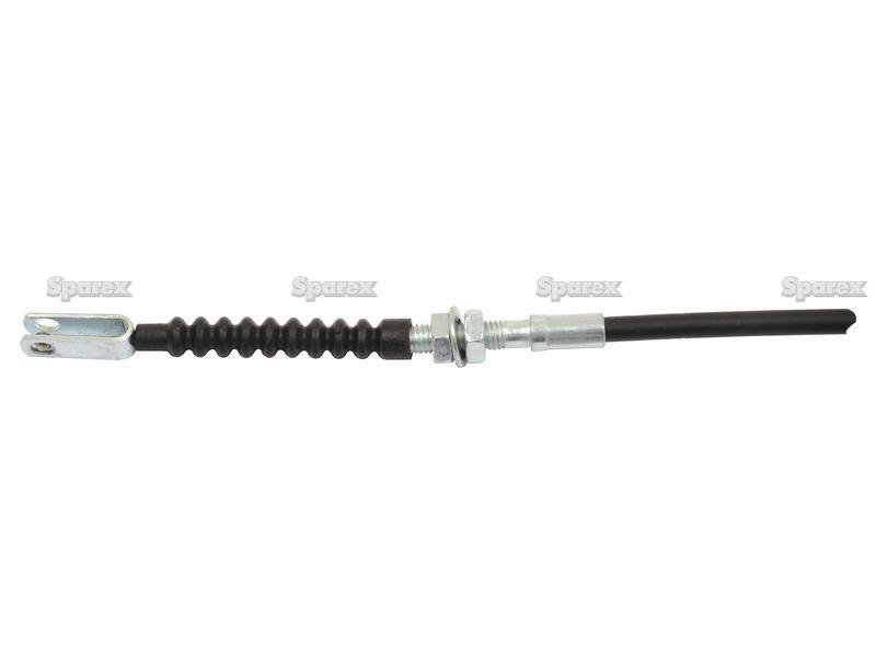 Foot Throttle Cable - Length: 860mm, Outer cable length: 660mm. for Massey Ferguson