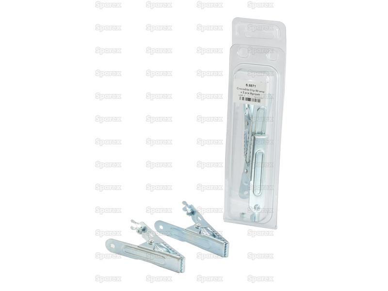 Crocodile Clip 50 amp x 2 pcs Agripak