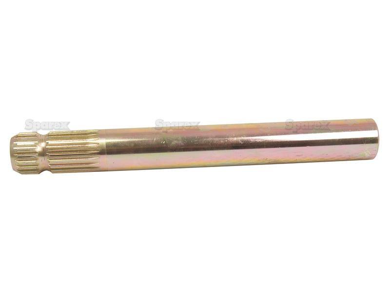 PTO Splined Shaft - One End - 1 3/8'' - 21 Spline, Length: 300mm