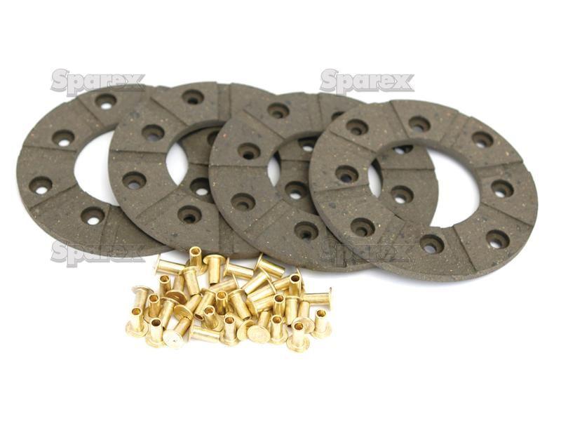 Brake Lining Kit Disc, OD 102mm. for Renault 651 (S-1 Series)