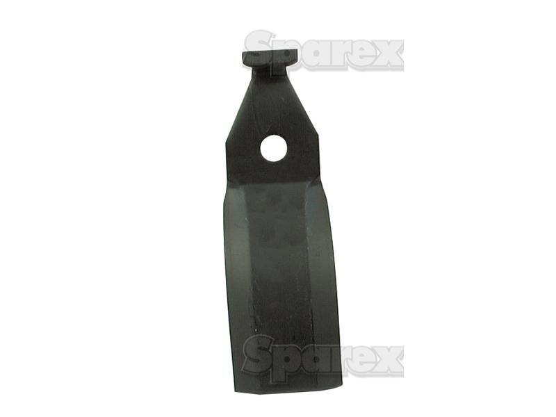 Rotavator Blade Straight - 60xmm Height: 205mm. Hole centres: mm. Hole Ø: 16.5mm. Replacement for Pegoraro for Pegoraro PEGOLAMA