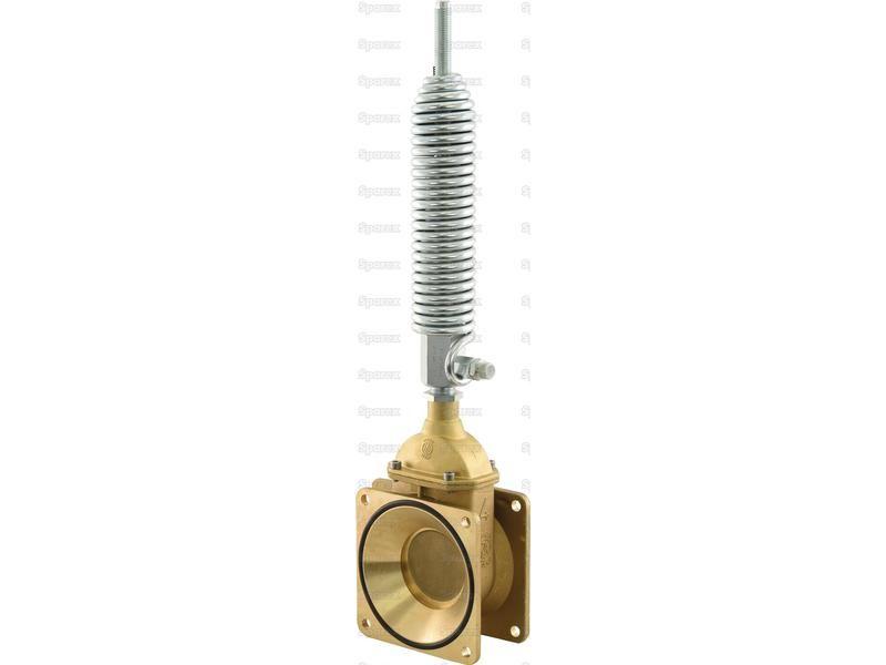 Gate valve with oildynamic ram with spring - Double flanged - Heavy duty 4''