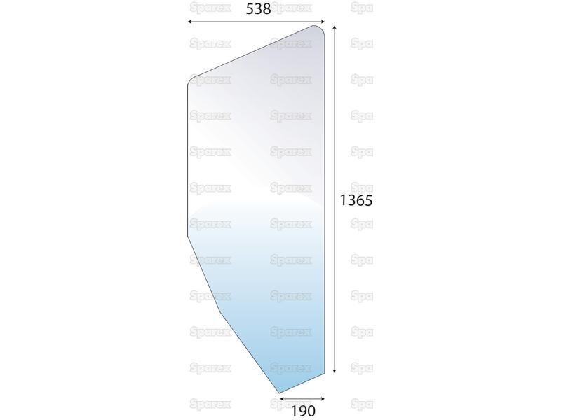 Door Glass RH for Fiat 90-90 (90 Series)