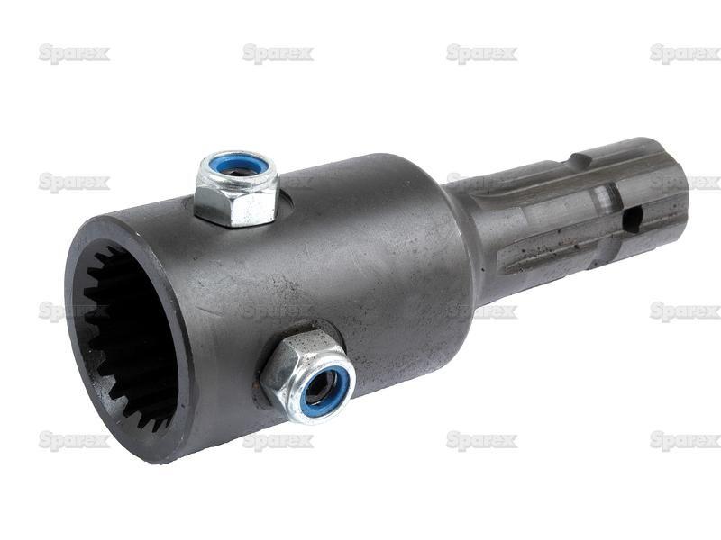 PTO Adaptor - Female spline 1 3/4'' - 20 x Male spline 1 3/8'' - 6 with Grub Screw.