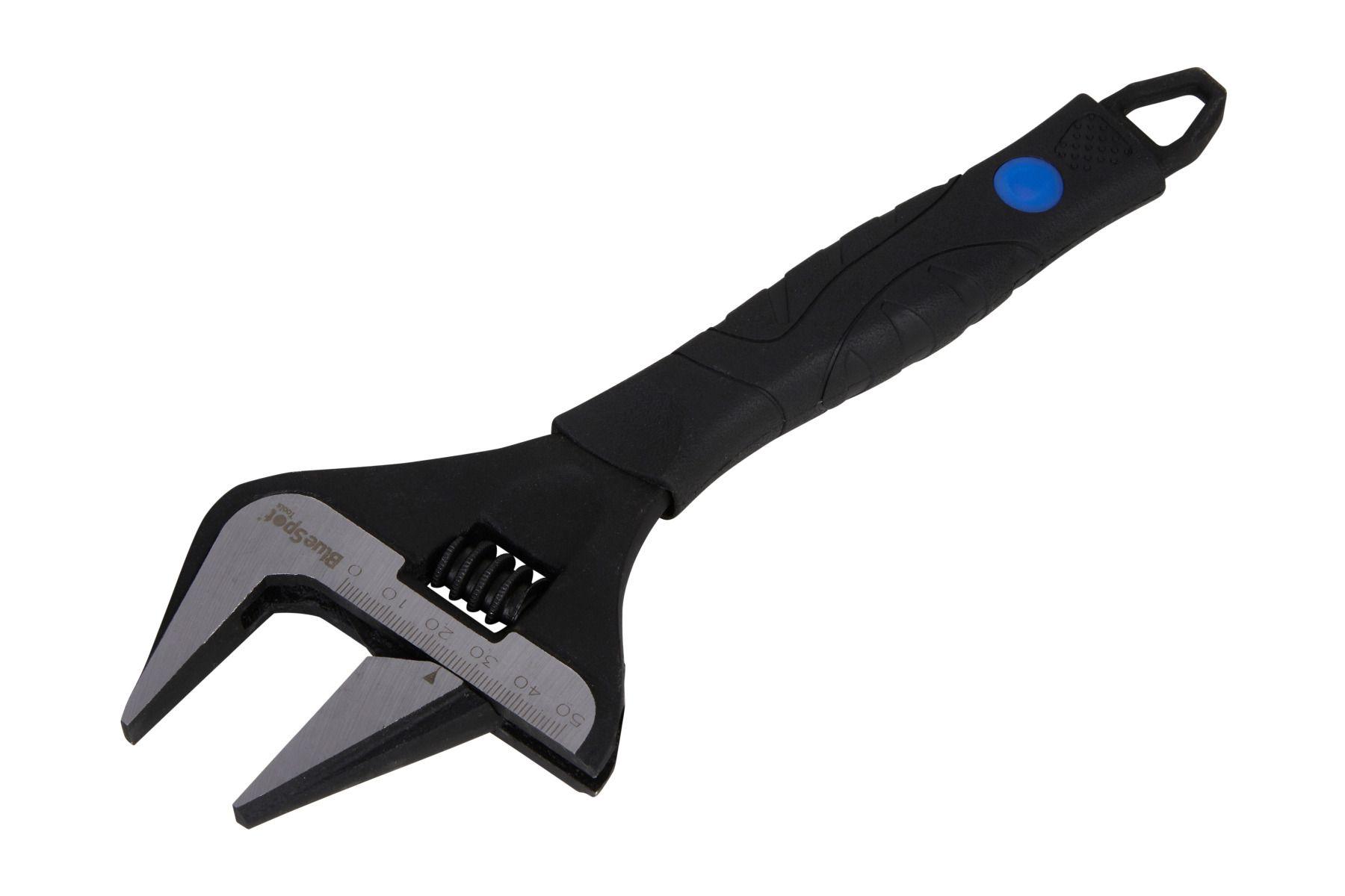 Blue Spot Tools 10" Wide Jaw Adjustable Wrench