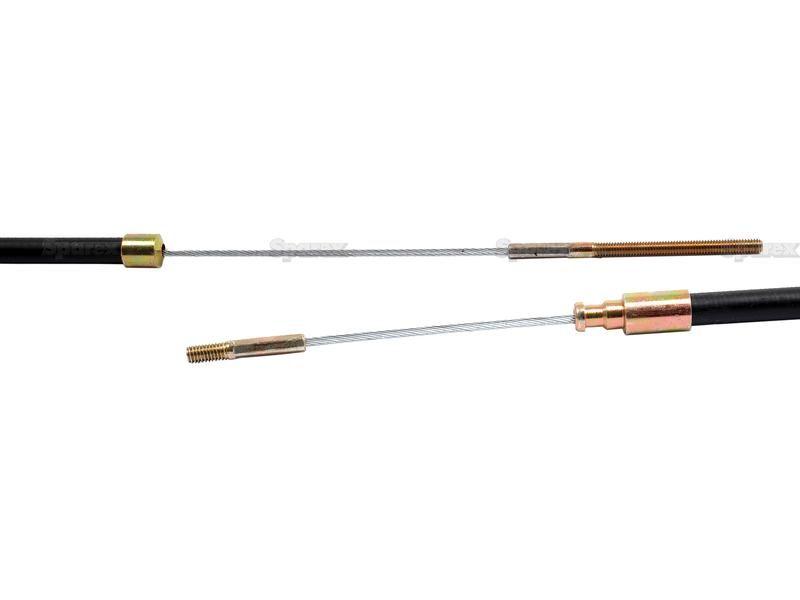 Brake Cable - Length: 1070mm, Outer cable length: 657mm. for Zetor 7045 (UR1 Series)