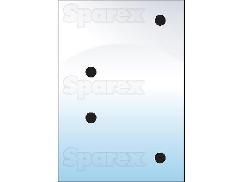 Side Glass RH for Valmet & Valtra 900 (100 Series)