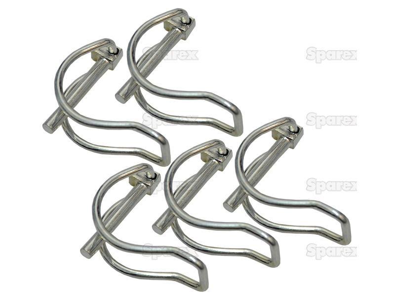 Pipe Linch Pin, Pin Ø4.5mm x 32mm (5 pcs. Agripak)