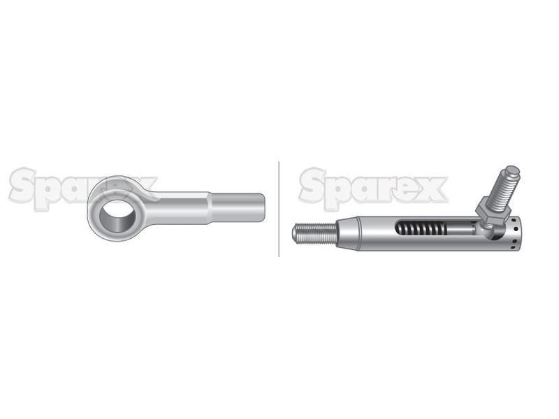 Hydraulic Cable - Length: 2415mm, Outer cable length: 2135mm. for Fiat L95 (L Series)