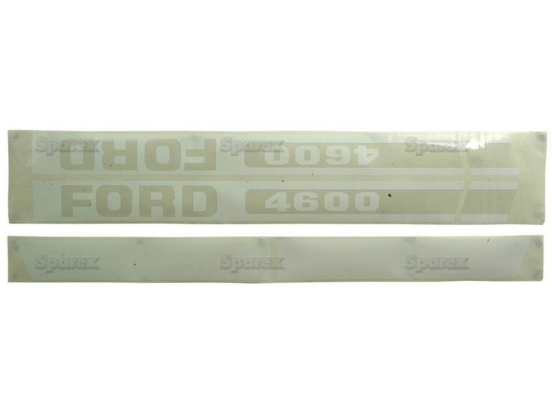 Decal Set - Ford / New Holland 4600 for Ford New Holland 7600 (100 Series)