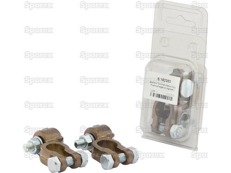 Battery Terminal (Heavy Duty) +/- (Agripak 2 pcs.)