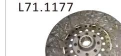 New Holland Clutch Disc SBA320400472
