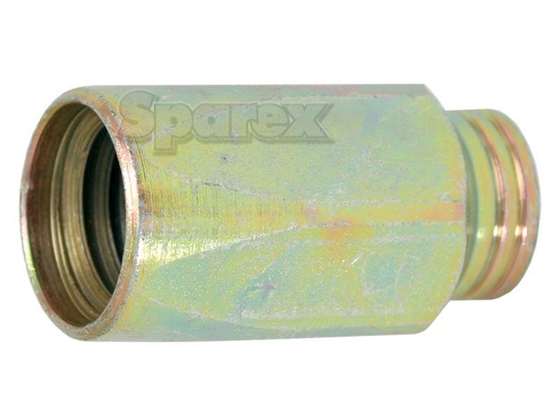 Hydraulic 2-Piece Re-usable Coupling Ferrule 1/4'' 2-wire non-skive