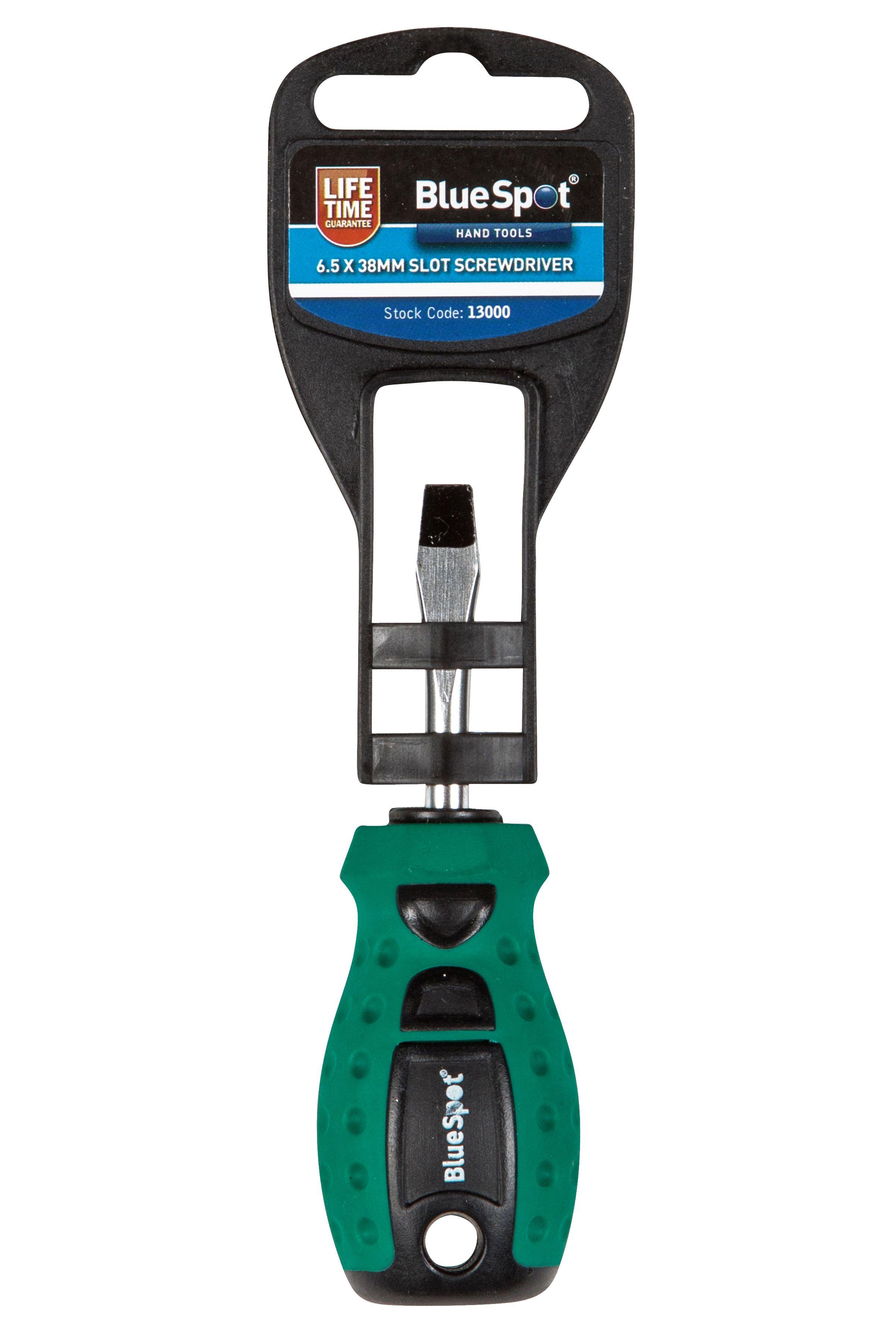 Blue Spot Tools 6.5 x 38mm Slotted Screwdriver
