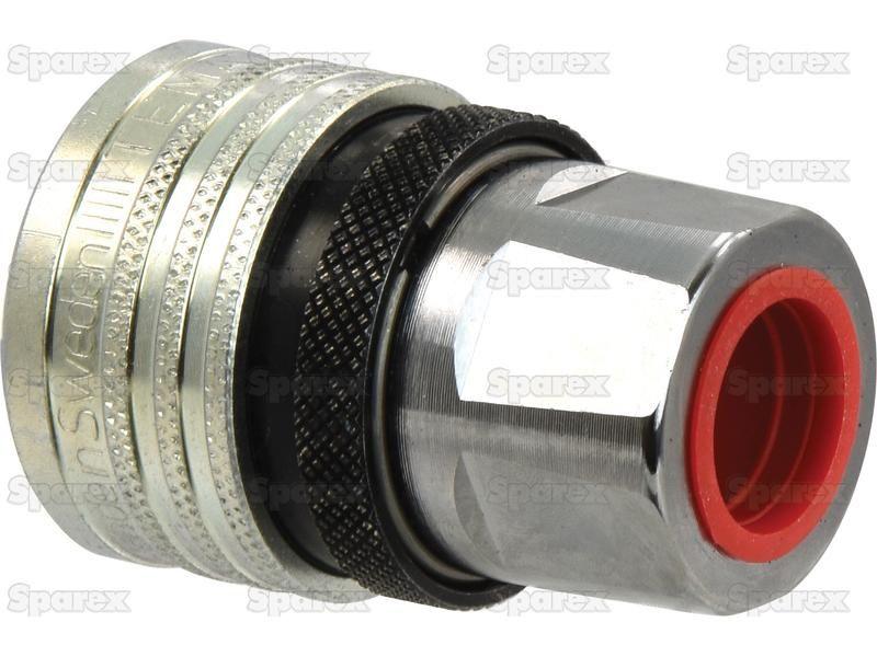 Parker Quick Release Hydraulic Coupling Female 3/4'' Body x 3/4'' BSP Female Thread PARKER HANNIFIN (7500-PSN)
