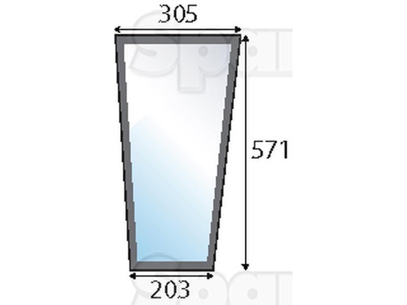 Lower Front Glass RH & LH for Case IH 4230 (4200 Utility Series)