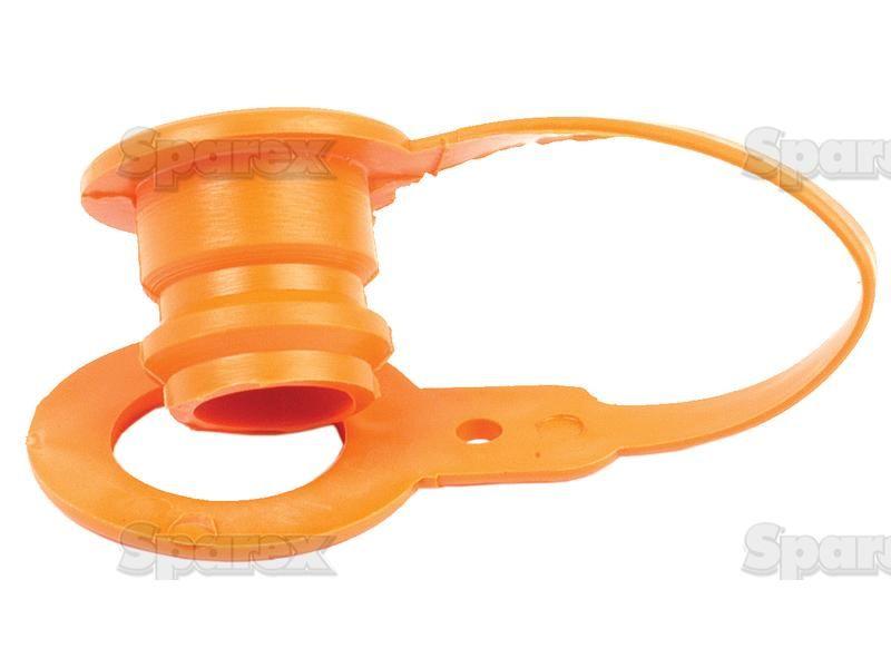 Dust Plug 1/2'' Orange Fits Female PARKER HANNIFIN (5025-4P-OR)