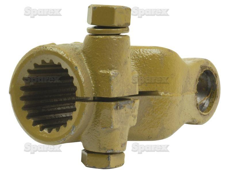 PTO Yoke - Interfering Clamp Bolt (U/J Size: 23.8 x 61.2mm) Size: 1 3/8"-21 Spline Bondioli & Pavesi, La Magdalena, Walterscheid