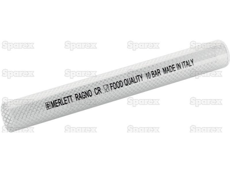 Reinforced PVC hose (Merlett Ragno CR), Hose ID: 13mm (1/2'')