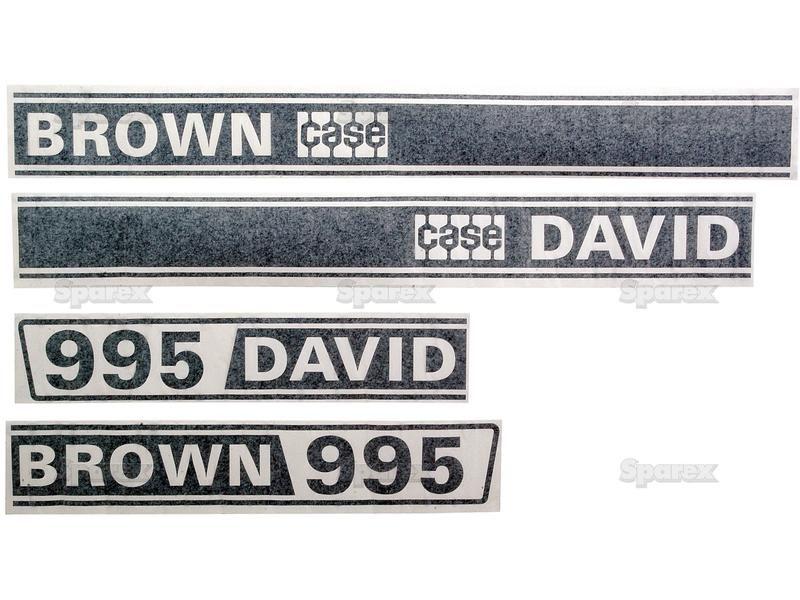 Decal Set - David Brown 995 for David Brown 995 (900 Series)