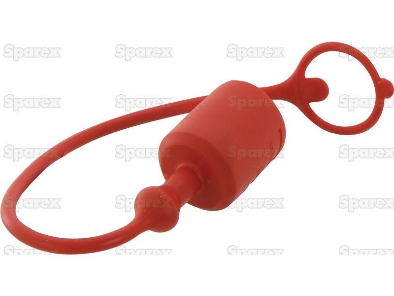 Dust Cap 1/2'' Red Fits Male Coupling TFH 12 Faster S.p.A (TFH 12, TFH12)