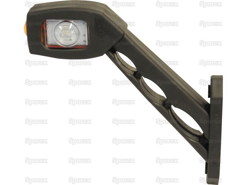 LED Outline Front, Rear & Side Facing Marker Light, RH, 12-24V
