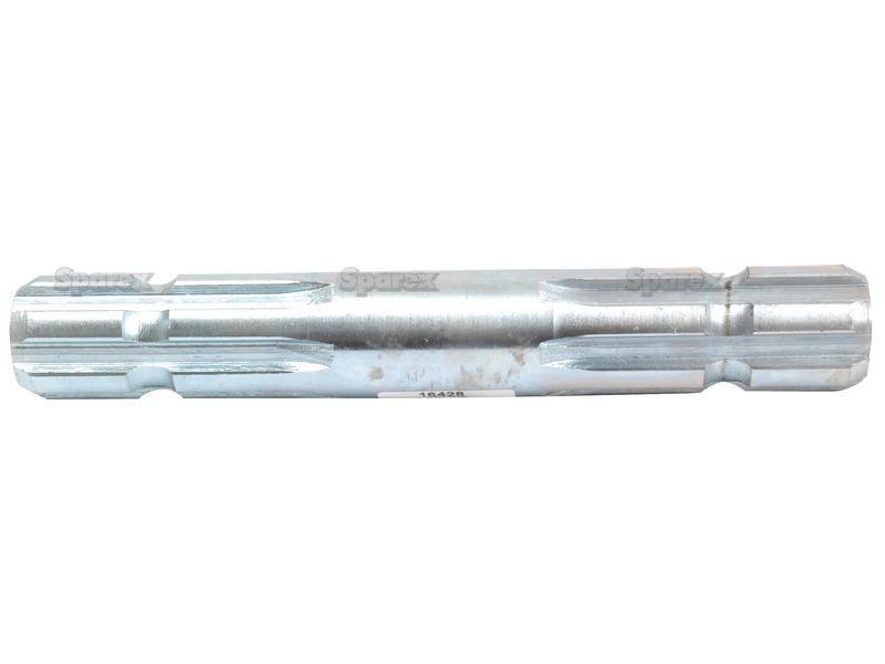 PTO Splined Shaft - Both Ends - 1 3/8'' - 6 Spline x 1 3/8'' - 6 Spline, Length: 150mm