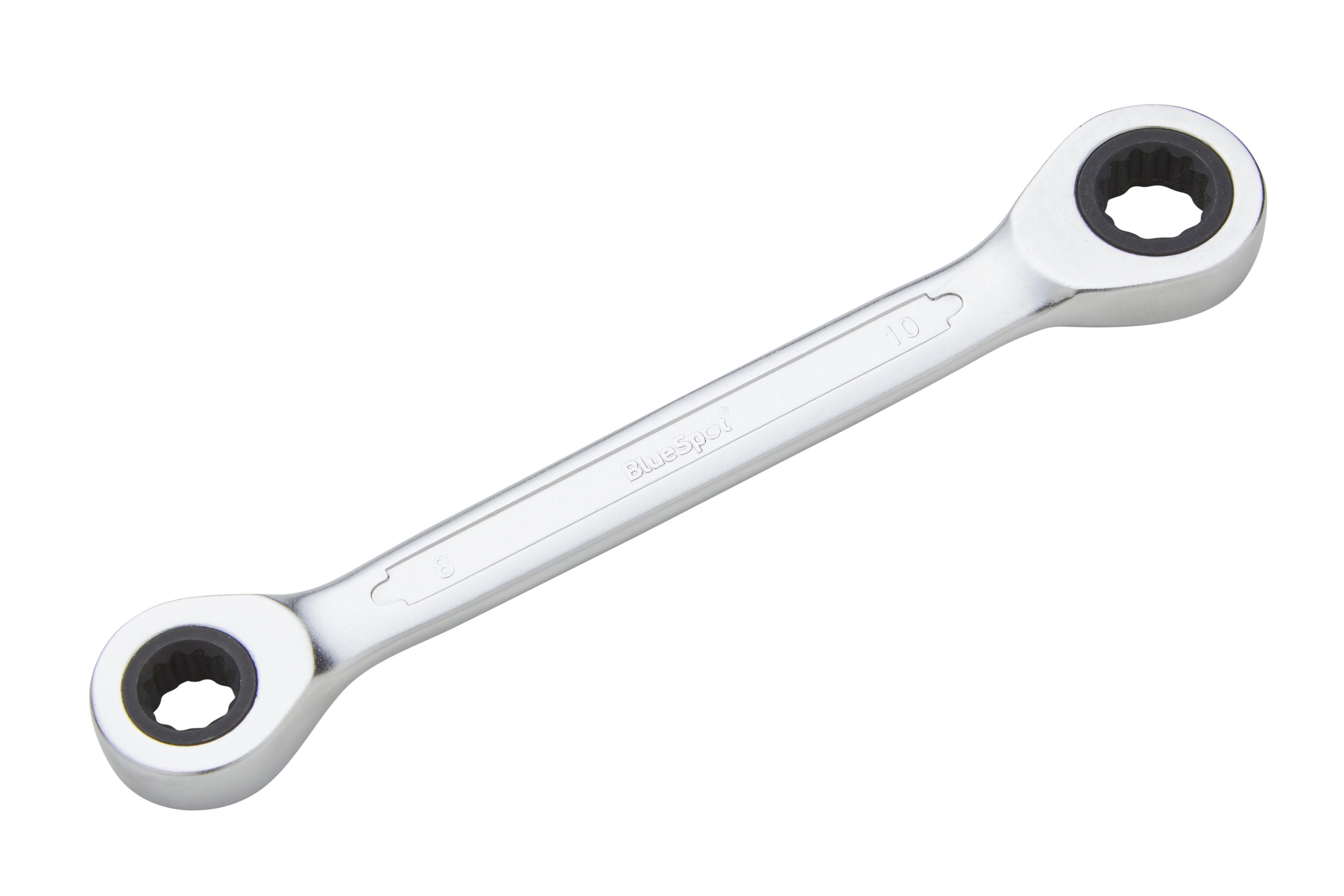 Blue Spot Tools Double End Ratchet Spanner (8-10mm)