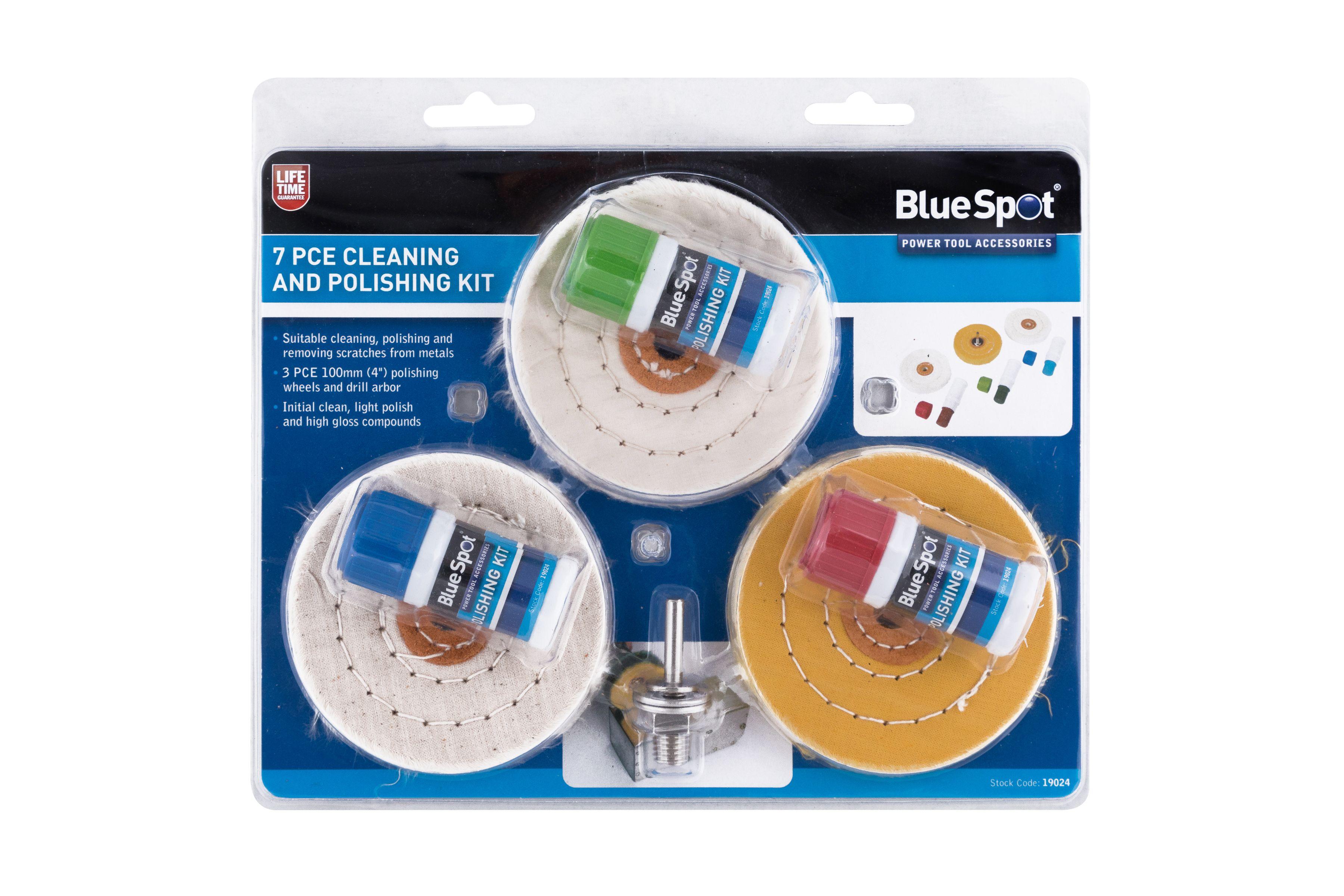 Blue Spot Tools 7 PCE Cleaning and Polishing Kit