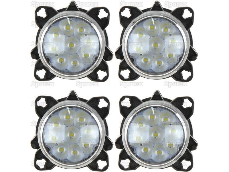 LED Work Light Kit, Interference: Class 3, RH & LH, 4050 Lumens for Massey Ferguson