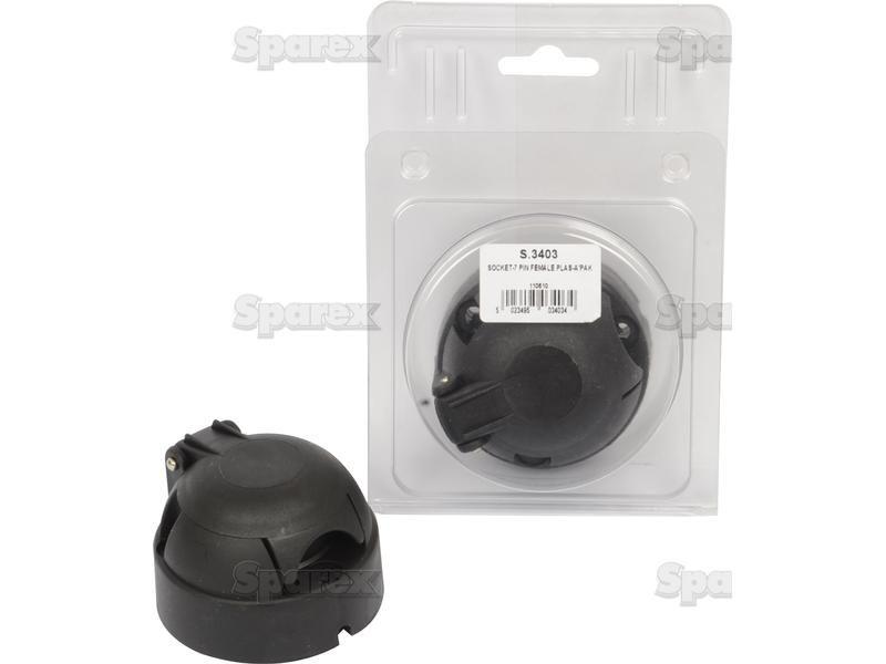 7 Pin Trailer Socket Female (Plastic) Agripak