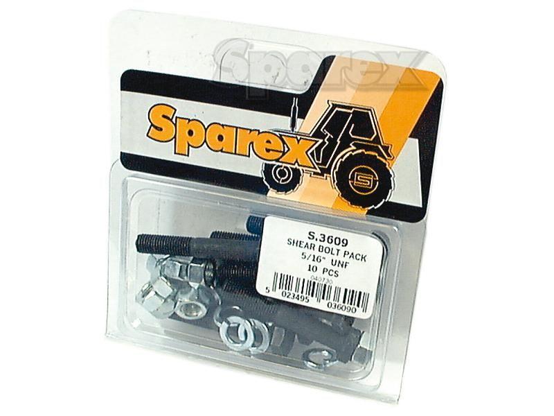 Shear Bolt, M8 x 51mm (10 pcs. Agripak) Case IH (722336R91, 735986R11, 772336R91)