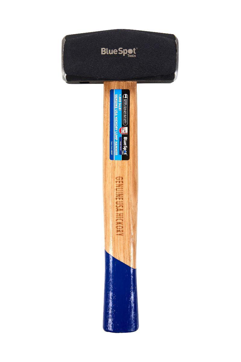 Blue Spot Tools 1.8KG(4LB) Genuine Hickory Lump Hammer