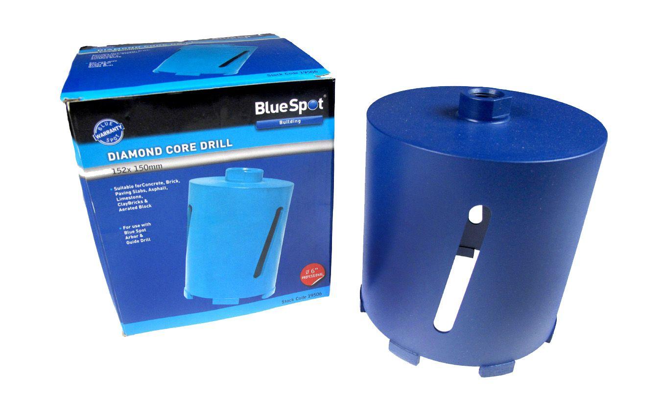 Blue Spot Tools 152 X 150mm Diamond Core Drill