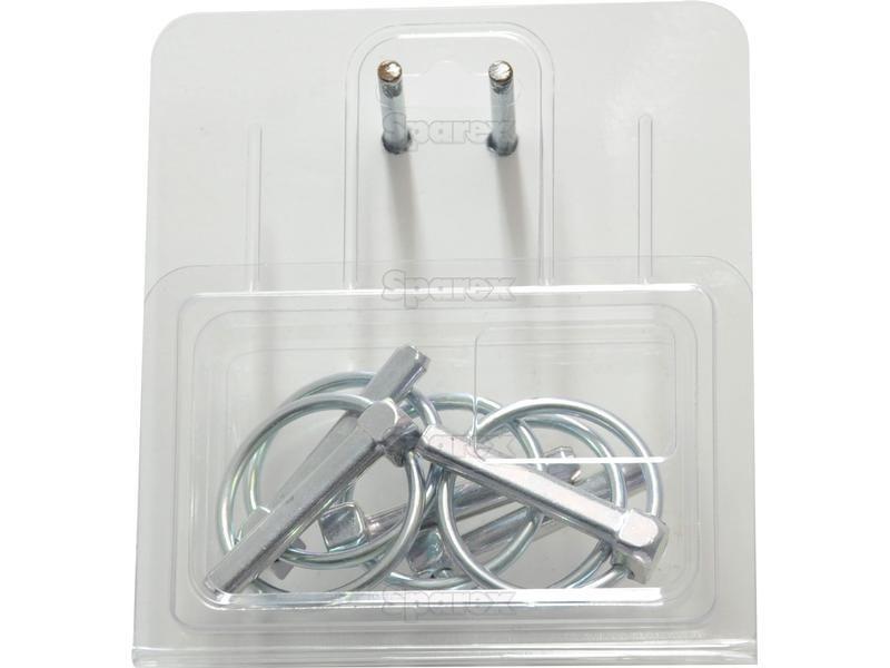 Round Linch Pin, Pin Ø8mm x 44.5mm (5 pcs. Agripak)